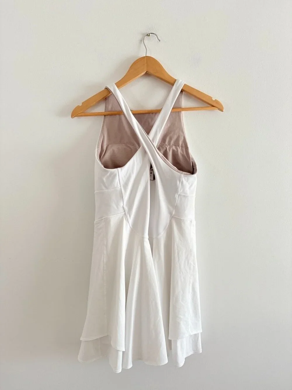 Lululemon Court Crush Dress White Size 8 - Picture 7 of 8